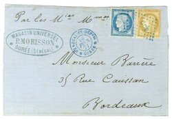 Losange bleu GOR / Col. Gen. N° 19 + N° 23 Càd bleu ...