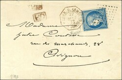 Losange / Col. Gen. N° 23 variété double filet supérieur Càd ...