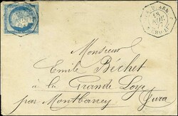 Càd octo CORR. D. ARM. / CHO-LEN / Col. Gen N° 23 sur lettre pour ...