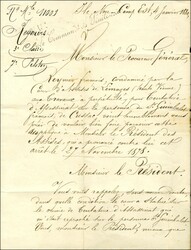 Càd Nlle - CALEDONIE / NOUMEA / Col. Gen. N° 43 sur lettre avec ...