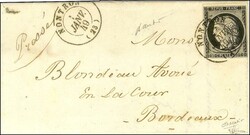 Càd T 15 NONTRON (23) 1 JANV. 49 / N° 3 (filet inférieur gauche à ...