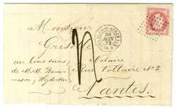 Encre / N° 32 Càd octo BUENOS-AYRES / PAQ. FR. J N° 1 30 JUIN 72 ...