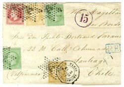 Etoile 28 / N° 20 (2) + N° 32 + N° 59 (2 dont 1 ex leg froissure) ...