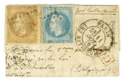 GC 347 / N° 28 + 29 Càd PARIS / LES BATIGNOLLES 11 OCT. 70 sur ...