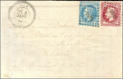 PC du GC 1618 / N° 29 + 32 Càd T 24 GAN (64) 3 JANV. 71 sur Boule ...