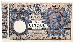 110.200: Banknoten - Italien
