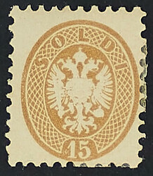 1864/65 - La serie - Unito IV emissione 15 s. bruno senza gomma - Da ...