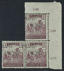 1918/19 - Piccolo insieme di varietà di soprastampa - Da esaminare