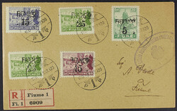 1919/20 - Piccolo insieme di documenti postali