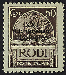 1930 - Congresso Idrologico - La serie - Cert. Raybaudi e Sorani (Bol ...