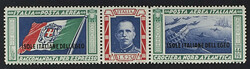 1933 - Balbo - Trittici - La serie - Da esaminare - Timbro Bolaffi ...