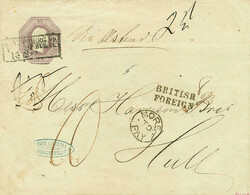 Oktogon 5 Sgr. violett, Großformat mit Schilling-Nr. "3", schöner ...