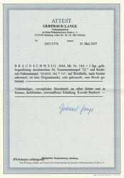 "22." in Blauschwarz und reinblauer Aufgabe-Ra2 "Hessen 18/2" auf ...