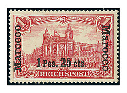 155: Deutsche Auslandspost Marokko
