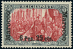 155: Deutsche Auslandspost Marokko