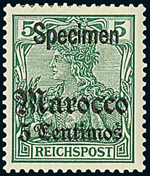 155: Deutsche Auslandspost Marokko