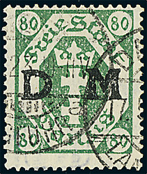340: Danzig - Dienstmarken