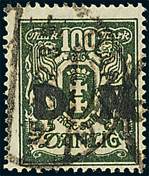 340: Danzig - Dienstmarken