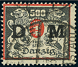 340: Danzig - Dienstmarken