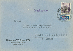 1340: Französische Zone Württemberg Zwangszuschlag