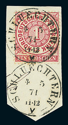 65: Altdeutschland Norddeutscher Postbezirk