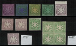 7999: Old German States Wurttemberg - Bulk lot