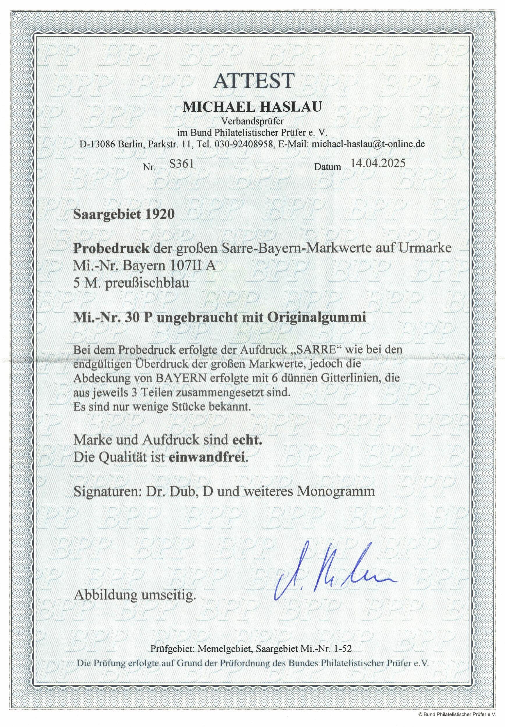 Image 1 for lot number 621 for Dr. Derichs 183rd Auction