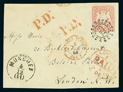 18 Kr. ziegelrot, voll- bis meist sehr breitrandig als ...