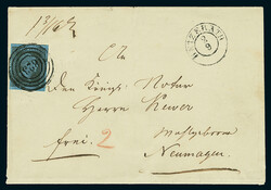 80: Old German States Prussia - Cancellations and seals