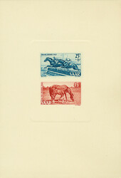 Jahrgang 1949, die Michelnummern 262/263 und 265/266 als tadellose ...