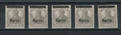 350: 薩爾 - Stamps bulk lot