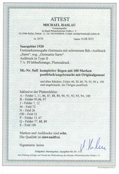 350: 薩爾 - Stamps bulk lot