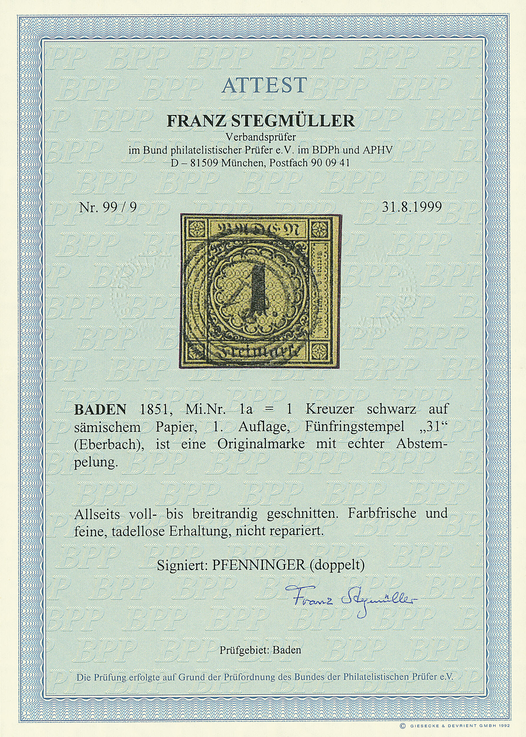 Image 1 for lot number 503 for Dr. Derichs 184. Auktion