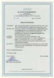 1 Sgr. schw./gelb, waagerechtes Doppelstück, ringsum breitrandig bzw ...