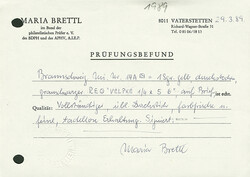 1 Sgr. lebhaftgelbocker, bogenförmiger Durchstich "A", ...