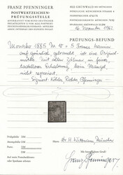 5 Fr. "Fürst Charles III.", gestempeltes Luxusstück. Bei diesem ...