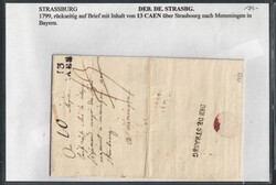 \FRANKREICH 1799-1927\, Partie mit 18 meist besseren Briefen, dabei ...