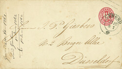 "Gemünd 31/12" (1861), K2 in "Aachener Sonderform" mit quadratischer ...