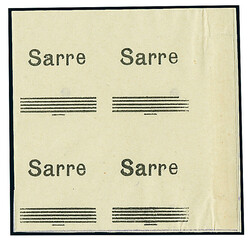 \BLANKOABZÜGE\: Aufdruck zu den Pfennigwerten der Serie ...