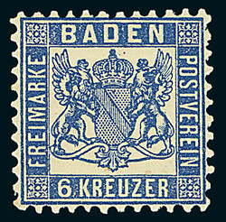 Lot von sechs tadellosen ungebrauchten Marken: Mi.Nr. 11b (ohne ...