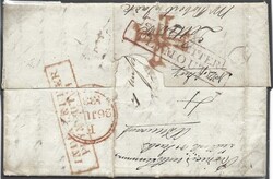 1837 ENTIRE FROM SINGAPORE INCLUDING AN INVOICE FOR DRAGONS BLOOD ...