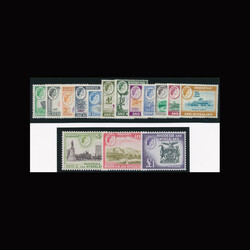 SG 18-31 1959-1962 Queen Elizabeth II ½d. to £1. SM and SUM.  ...