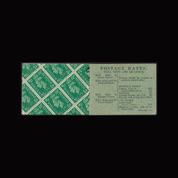 Great Britain Booklet 1949 King George VI Booklet containing ½d. ...