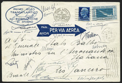 REGNO D'ITALIA - 1931 - Crociera Transatlantica 7,70 Lire , ...
