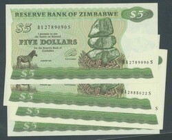 110.550.360: Banknoten - Afrika - Simbabwe