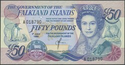110.560.110: 紙鈔 - 南美洲 - 福克蘭群島