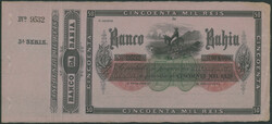 110.560.60: Banknotes – America - Brazil