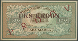 110.90: Banknotes - Estonia