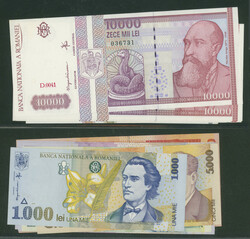 110.400: Banknoten - Rumänien
