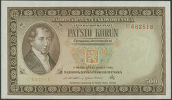 110.500: Banknoten - Tschechoslowakei